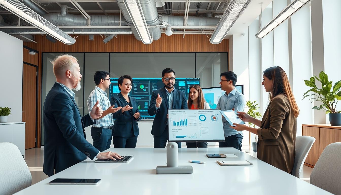 Business software planning session